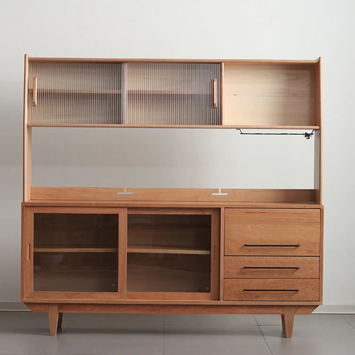 cherry wood kitchen sideboard 櫻桃木實木廚房餐邊櫃