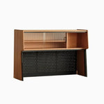 Modular sideboard, solid wood storage cabinet, cherry wood furniture, Japanese-style restaurant tea cabinet