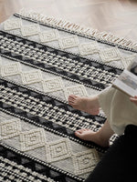 無膠環保羊毛地毯細節