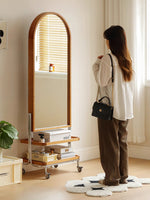 multi purpose mirror shelf suitable for bedroom living room and hallway 多空間適用的多功能鏡面收納架 臥室客廳玄關皆可