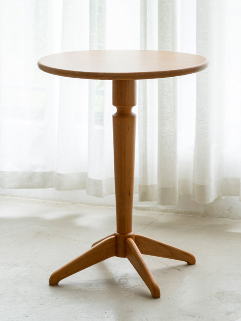 全實木咖啡桌圓形邊桌長方桌沙發邊桌