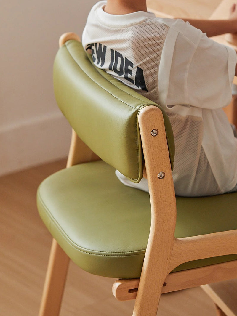 ビーチ材子供用学習チェアセット キッズ家具