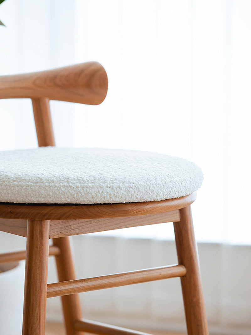 實木小小凳子櫻桃木梳妝凳化妝椅