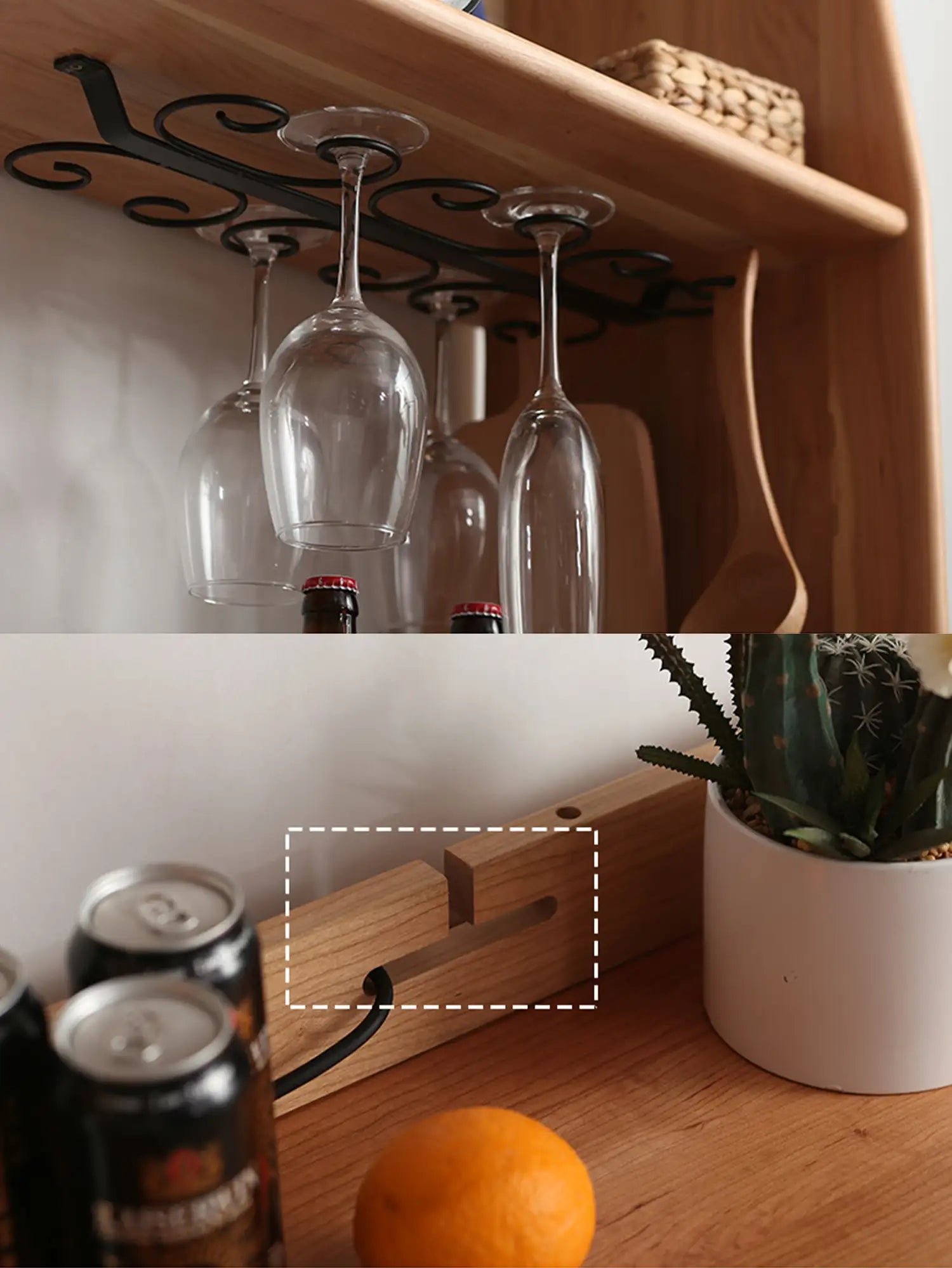 glass sliding door buffet cabinet 玻璃滑門碗盤收納櫃